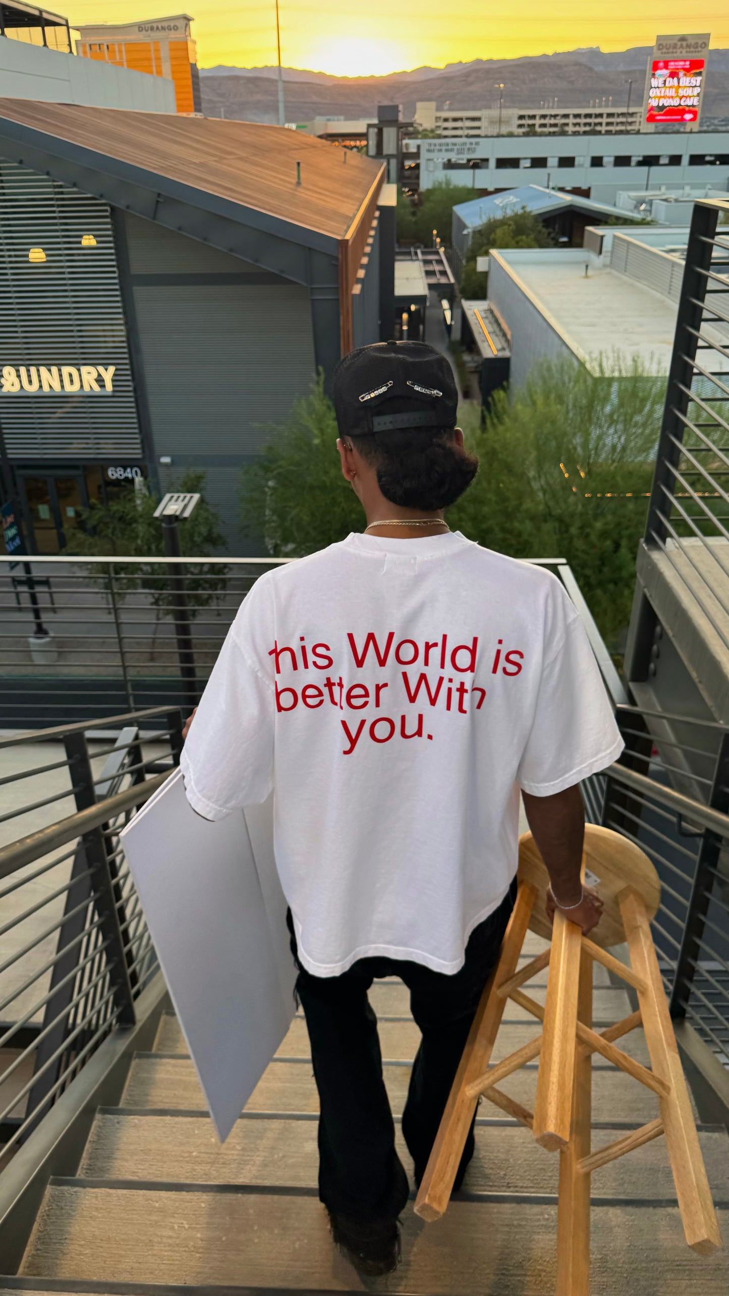 THIS WORLD IS BETTER WITH YOU. T-SHIRT